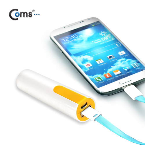 Coms 비상 충전기(18650 전지용), 전지 1ea용 / 보조 배터리