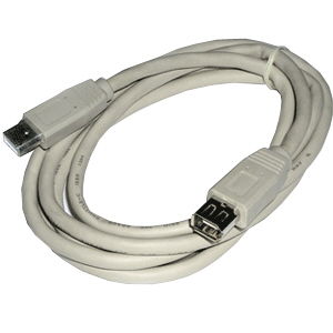 Coms 1394 케이블 6핀 연장 4.5M - M/F 타입