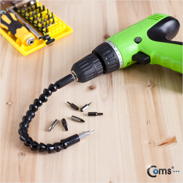 Coms 플렉시블비트(스매쉬)코브라, 육각, 색상 랜덤발송