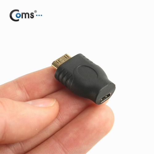 Coms HDMI 젠더(Micro HDMI F/Mini HDMI M)