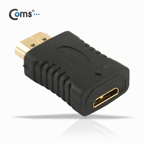 Coms HDMI 젠더(Mini HDMI F/HDMI M)