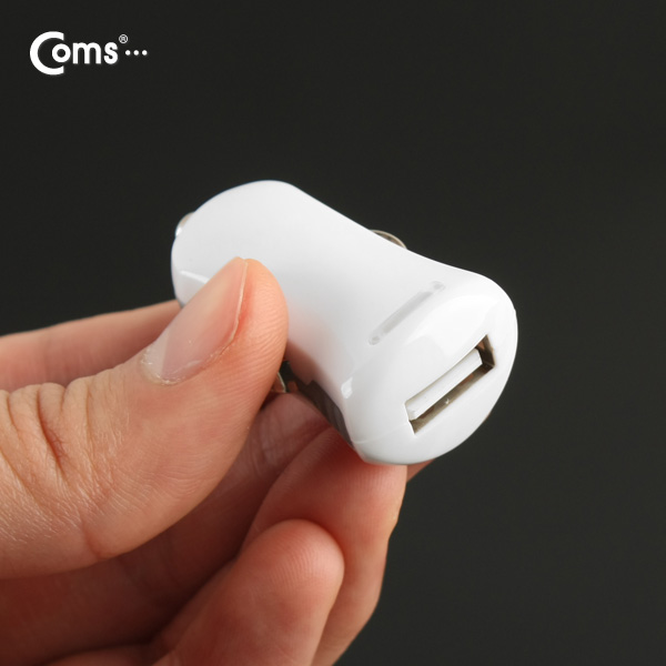 Coms USB 전원(DC 초미니 시가잭),WHITE, USB 1P