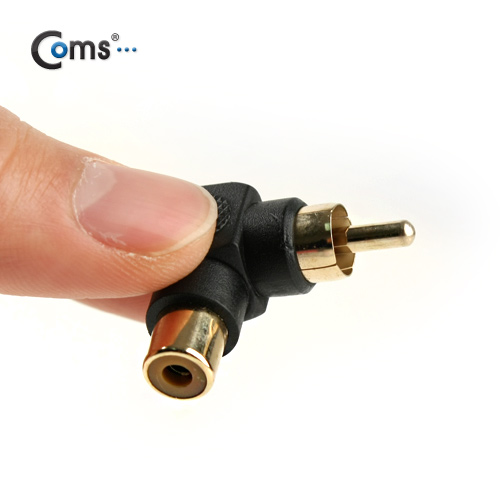 Coms RCA 젠더(M/F), 꺾임(꺽임)/검정