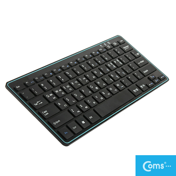Coms 블루투스 슬림형 키보드 / Black