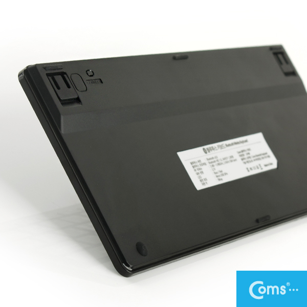 Coms 블루투스 슬림형 키보드 / Black