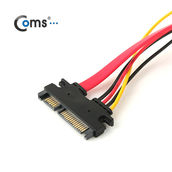 Coms SATA 케이블(데이터 + 전원), 연장/50cm