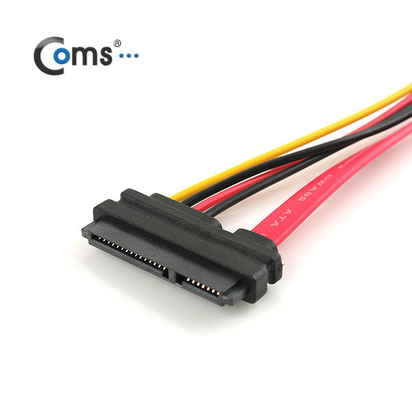 Coms SATA 케이블(데이터 + 전원), 연장/50cm