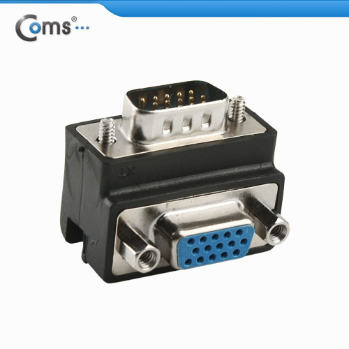 Coms 모니터 젠더(15M/15F), 꺾임(꺽임)