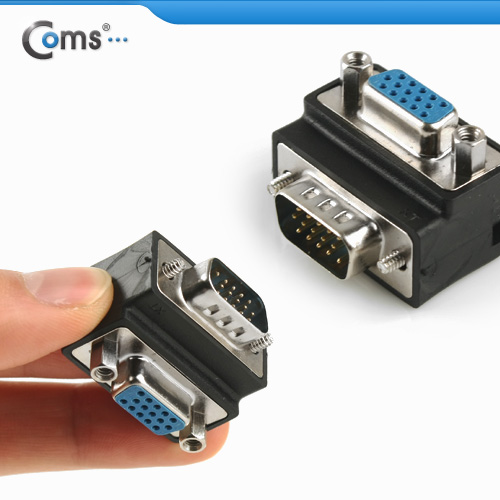 Coms 모니터 젠더(15M/15F), 꺾임(꺽임)