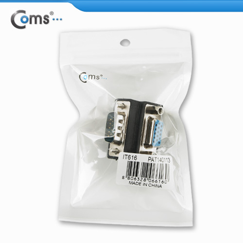 Coms 모니터 젠더(15M/15F), 꺾임(꺽임)