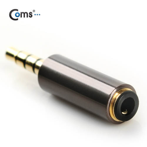 Coms 스테레오 젠더(3.5 M/3.5 F), 4극/메탈/ST/Stereo