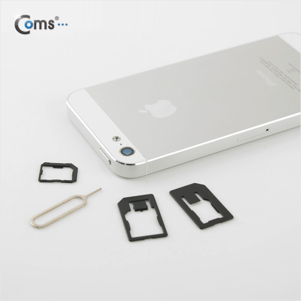 Coms 유심칩 변환홀더 (Nano/Micro/Standard)