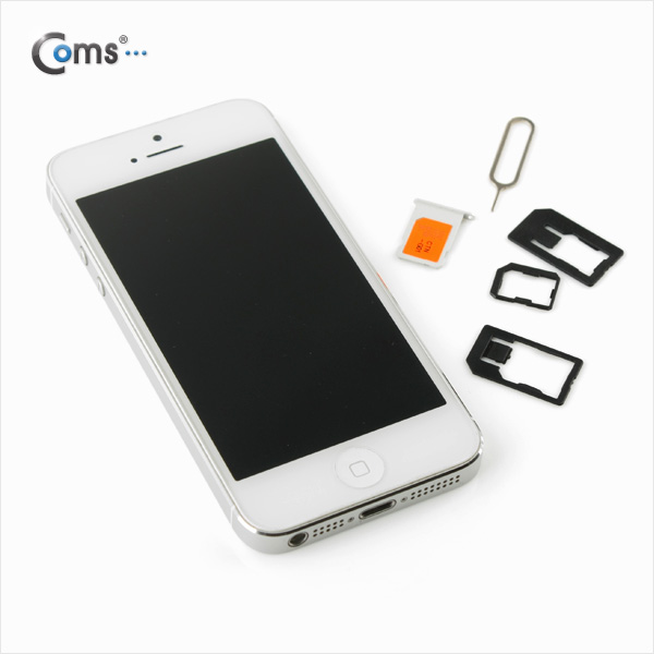 Coms 유심칩 변환홀더 (Nano/Micro/Standard)