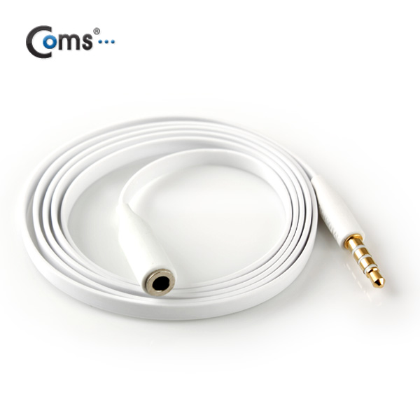 Coms 스테레오 케이블 (Flat/3.5/4극),1M