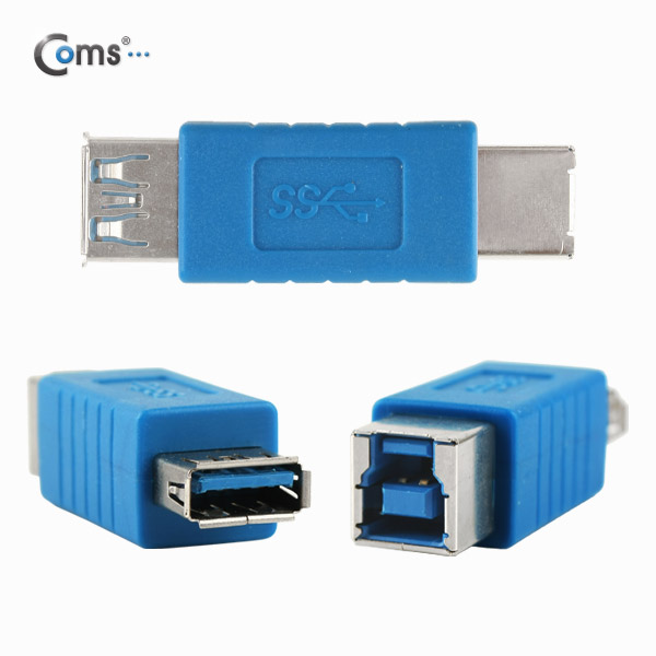 Coms USB 3.0 젠더- A(F)/B(F)
