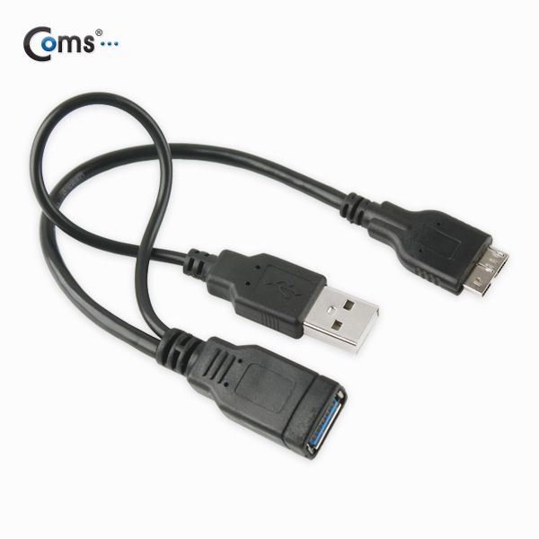 Coms 갤럭시노트3 OTG 젠더, USB M/F, Micro 5P