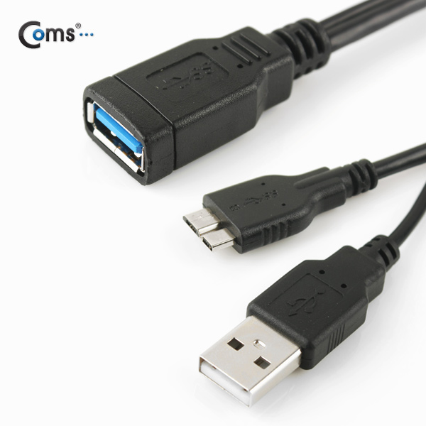 Coms 갤럭시노트3 OTG 젠더, USB M/F, Micro 5P