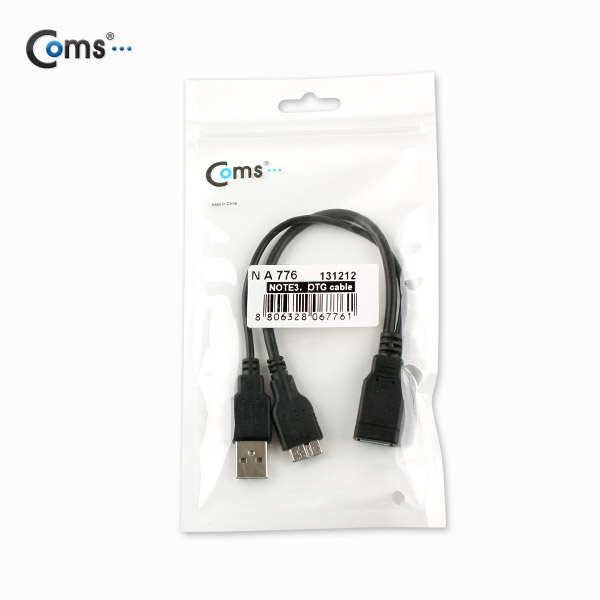Coms 갤럭시노트3 OTG 젠더, USB M/F, Micro 5P