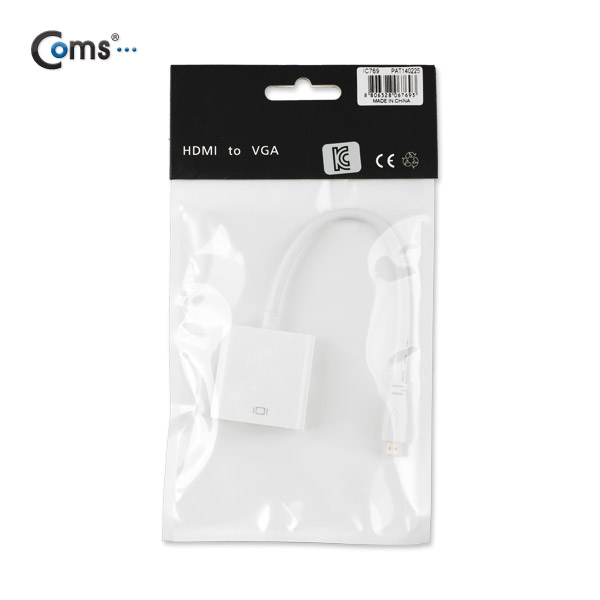 Coms HDMI 컨버터(Micro HDMI -> VGA), 오디오 미지원
