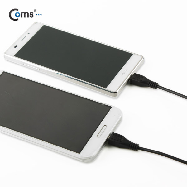 Coms Micro USB 전원 분배기, Black