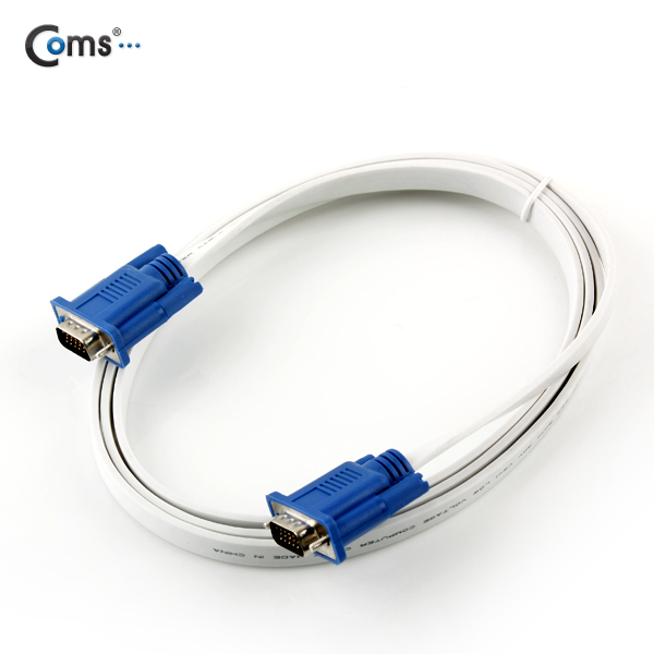 Coms 모니터 케이블(RGB 플랫형) 1.8M, MM