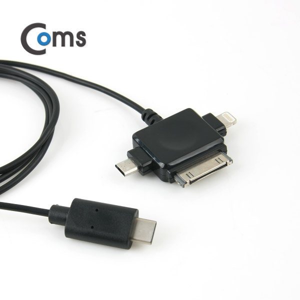 Coms USB 3.1 케이블(3 in 1) 1M/Black