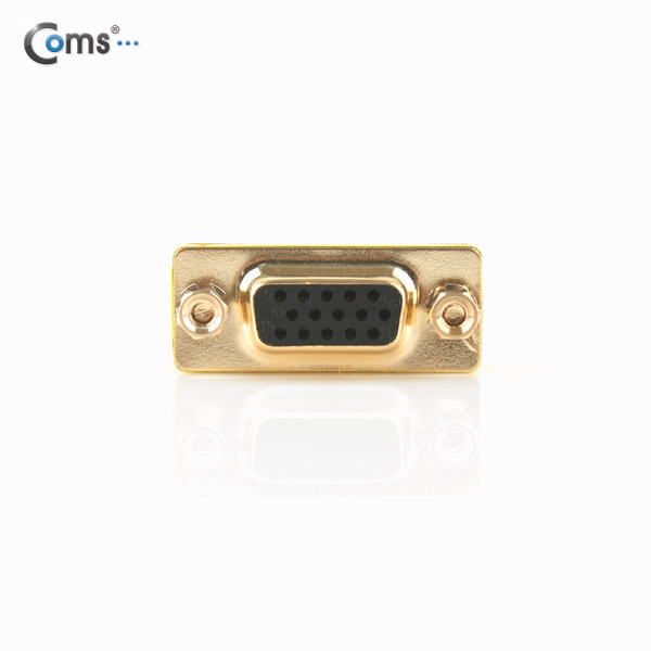 Coms 모니터 젠더(15F/15F), Gold