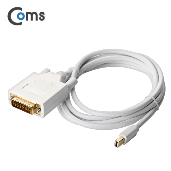 Coms 디스플레이 포트 (Mini)케이블 (DVI 변환 / MDP1.2지원 1080P지원) 1.8M/DP/DisplayPort