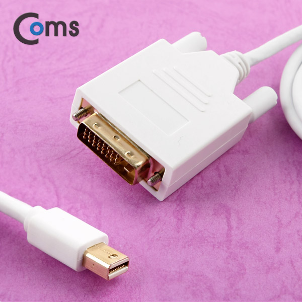 Coms 디스플레이 포트 (Mini)케이블 (DVI 변환 / MDP1.2지원 1080P지원) 1.8M/DP/DisplayPort