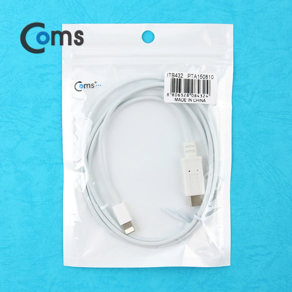 Coms USB 3.1 케이블(iOS SmartPhone 변환) 1M/White