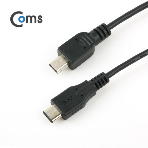 Coms USB 3.1 케이블(Mini 5P 변환) 1M/Black