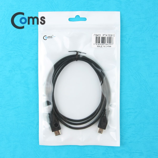 Coms USB 3.1 케이블(Mini 5P 변환) 1M/Black
