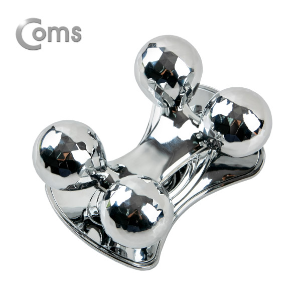 Coms 4D 바디 마사지 롤러 (4구/ 다이아몬드 컷팅)