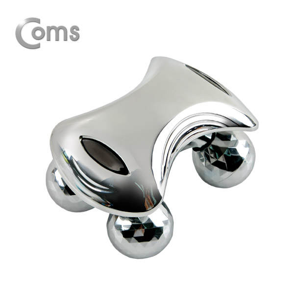 Coms 4D 바디 마사지 롤러 (4구/ 다이아몬드 컷팅)