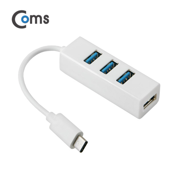 Coms USB 3.1 허브(Type C), Type C to USB 2.0 4Port