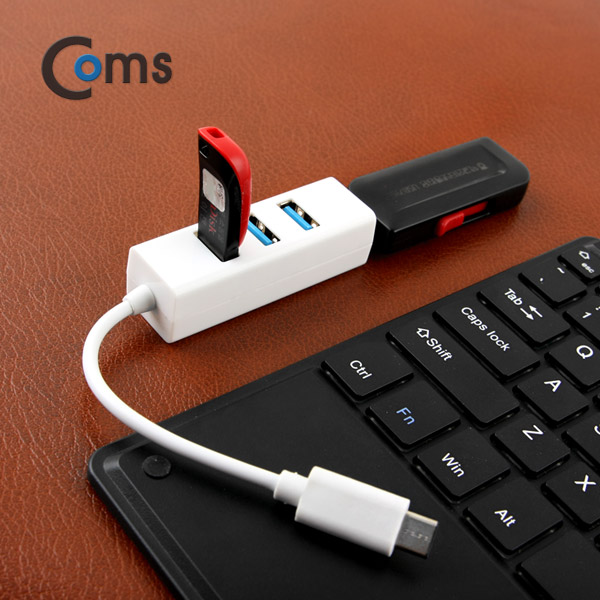 Coms USB 3.1 허브(Type C), Type C to USB 2.0 4Port