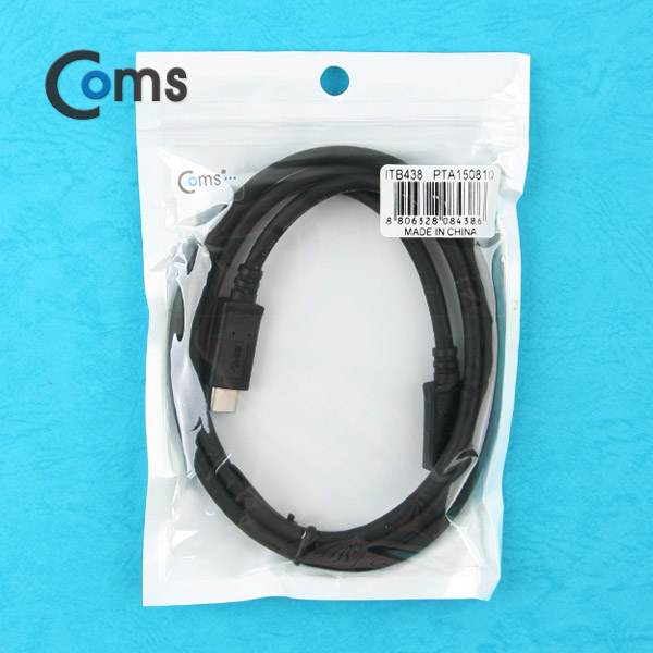 Coms USB 3.1 케이블(Type C) 1M/Black
