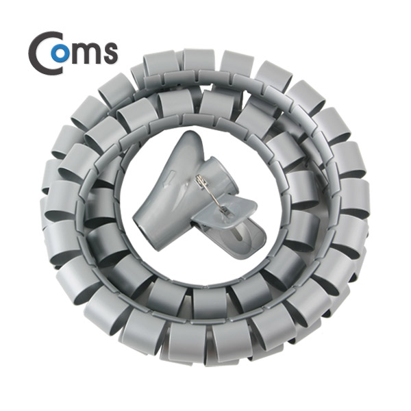 Coms 케이블 정리기(JDD) Gray/대 (3.0φx150CM)