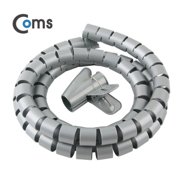 Coms 케이블 정리기(JDD) Gray/중 (2.5φx150CM)