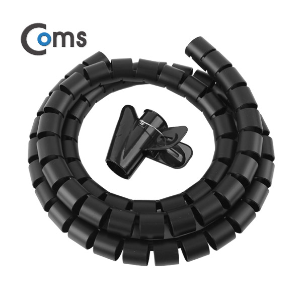 Coms 케이블 정리기(JDD) Black/중 (2.5φx150CM)