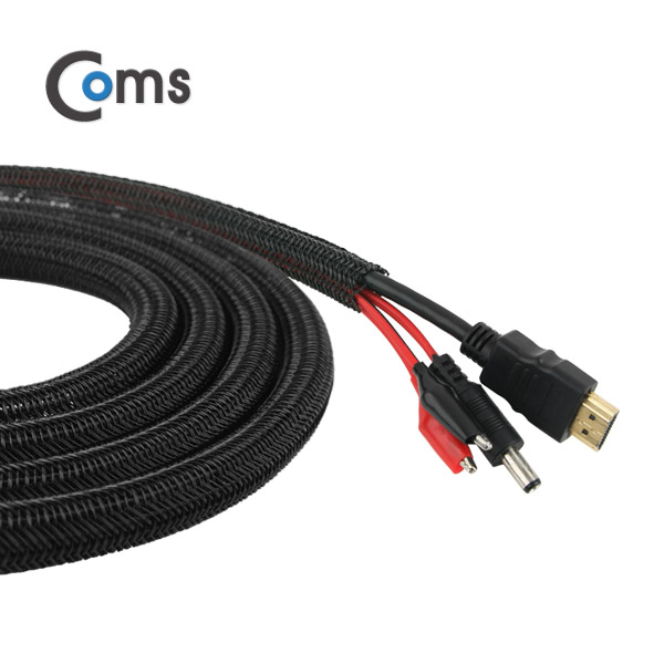 Coms 케이블 정리용 브레이드 랩 (너비: 9mm/길이: 2M)