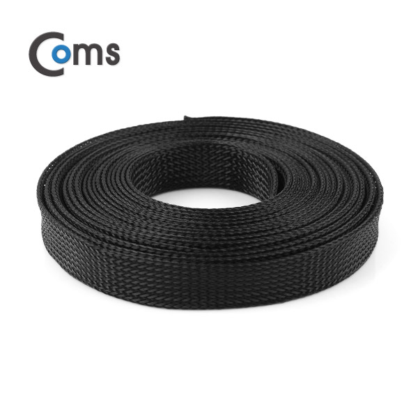 Coms 케이블 정리용 브레이드 슬리빙(절연튜브) 구경: 3/4형, 길이: 5M