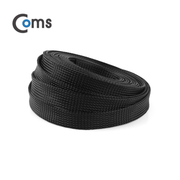 Coms 케이블 정리용 브레이드 슬리빙(절연튜브) 구경: 3/4형, 길이: 5M
