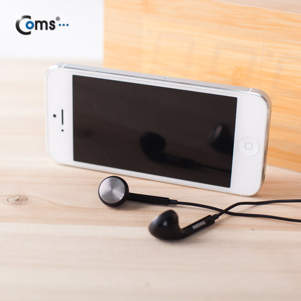 Coms 이어폰 (RM-303), Black
