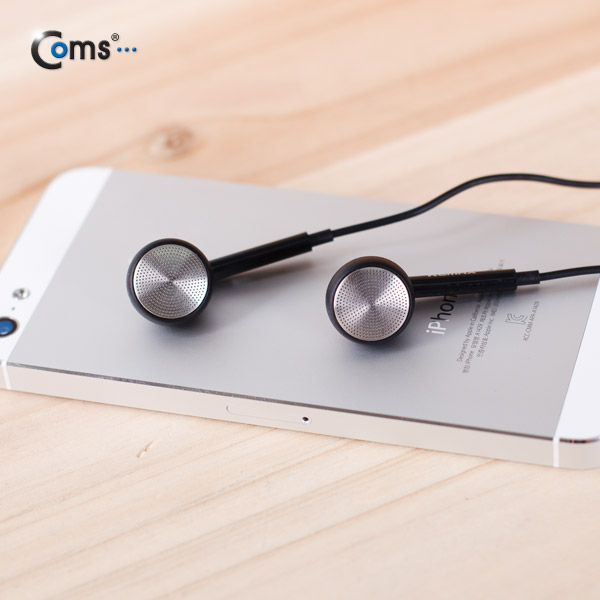 Coms 이어폰 (RM-303), Black