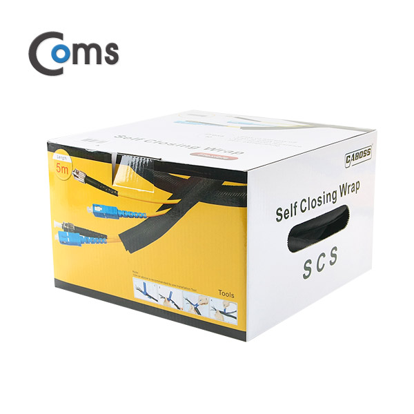 Coms 케이블 정리용 브레이드 랩 (너비: 25mm/길이: 5M)
