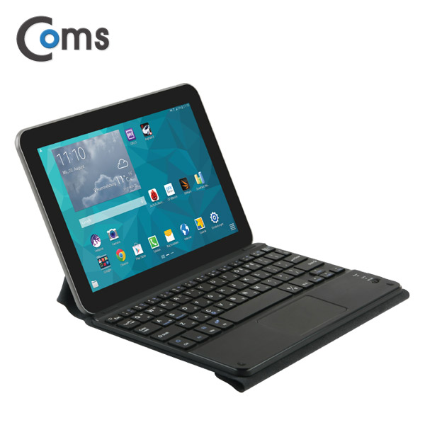 Coms 블루투스 키보드 & 터치패드 (스탠드형 케이스)