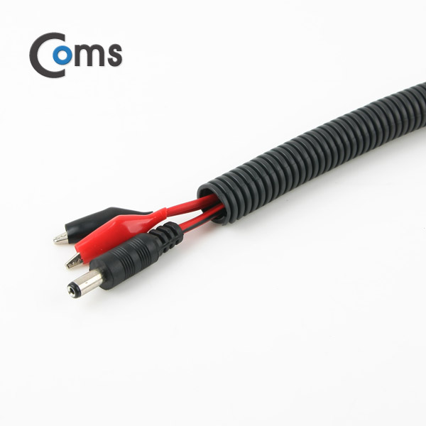 Coms 케이블 정리용 주름관 (너비: 13mm/길이: 5M/ Dark Gray)