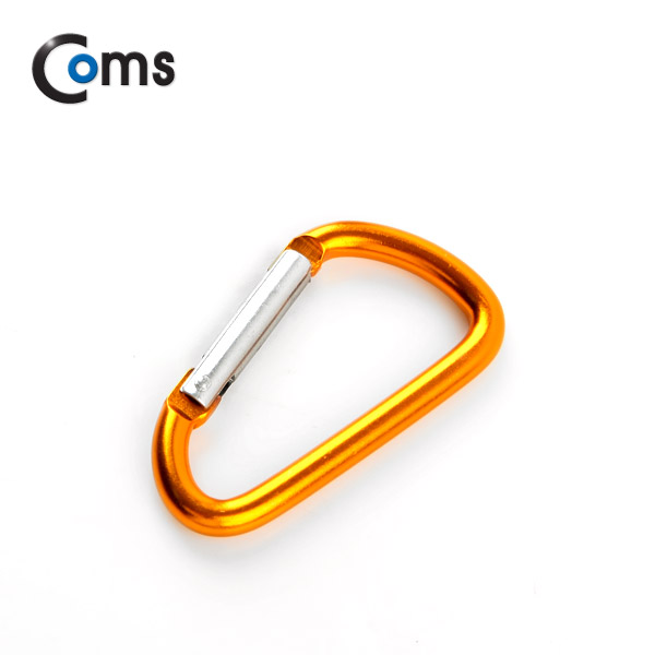 Coms 카라비너(D형/스틸), Yellow