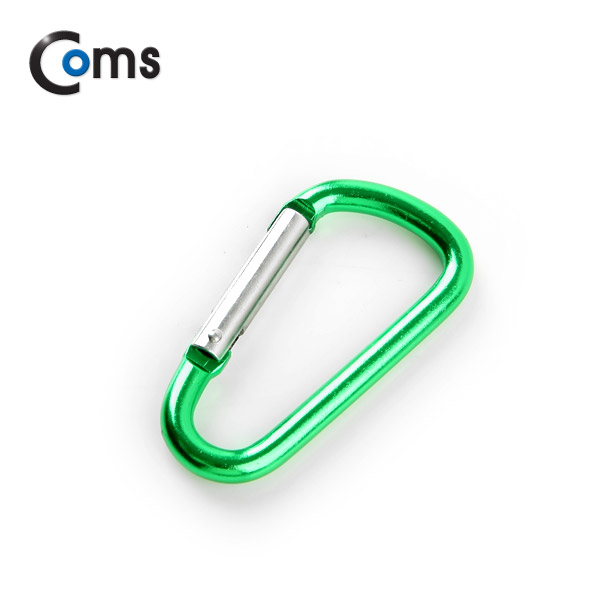 Coms 카라비너(D형/스틸), Green
